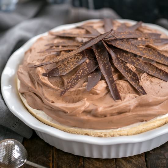 Chocolate Velvet Pie