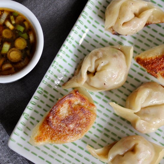 Corned Beef & Cabbage Potstickers