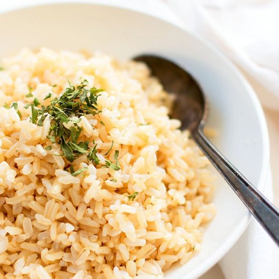 Perfect Instant Pot Brown Rice