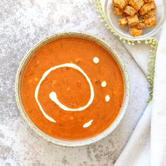 Instant pot tomato soup