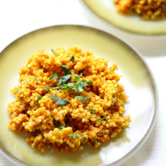 African Spiced Carrot Millet