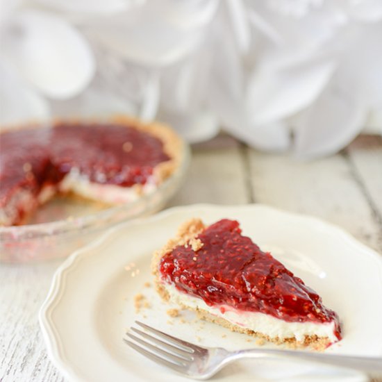 Raspberry Cream Pie