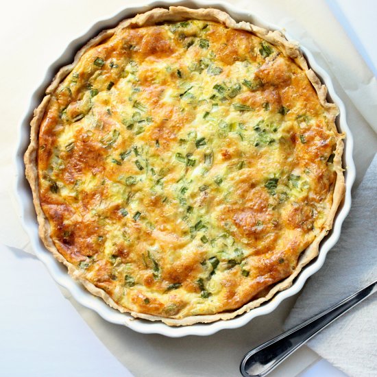 BACON PARMESAN QUICHE LORRAINE