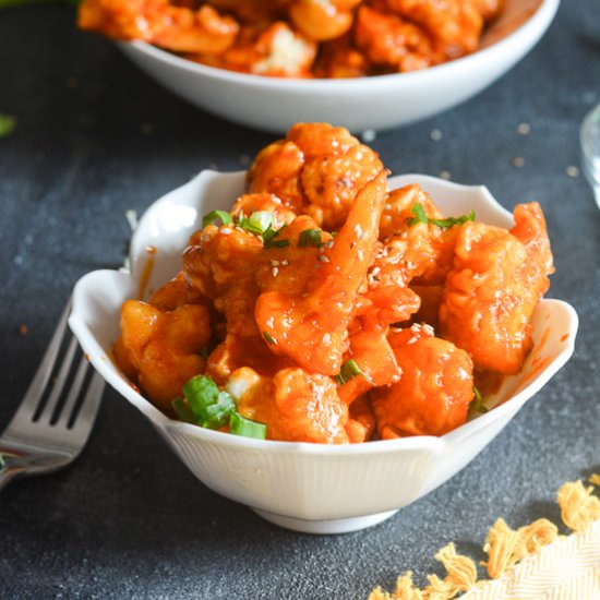 Korean Fried Cauliflower