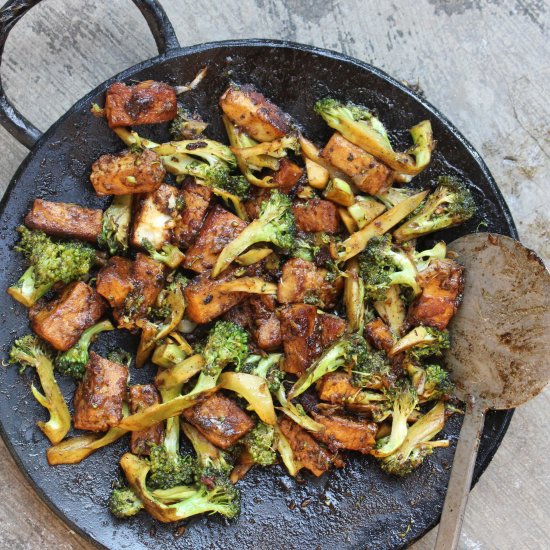 Cottage cheese Broccoli Stir fry