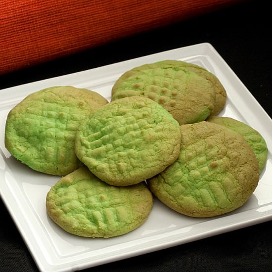 Green Buttercream Cookies