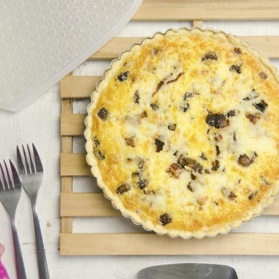 Mushroom Quiche Lorraine