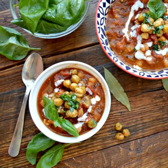 Tuscan Chickpea Soup