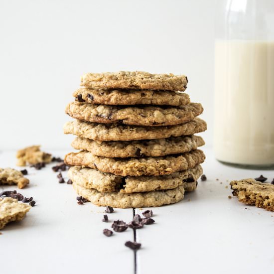 Vegan Chocolate Chip Cookies