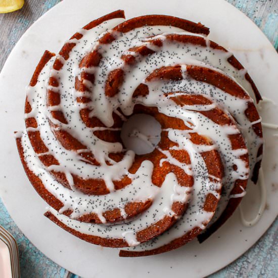 Lemon Poppy Seed Bundt Cake