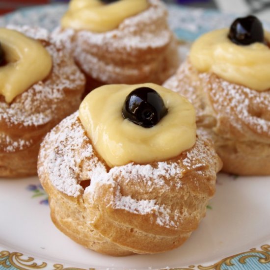 Zeppole di san giuseppe