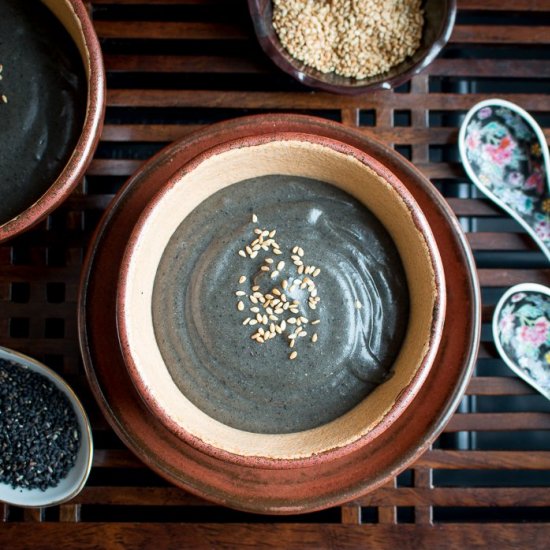 Hot Black Sesame Cereal