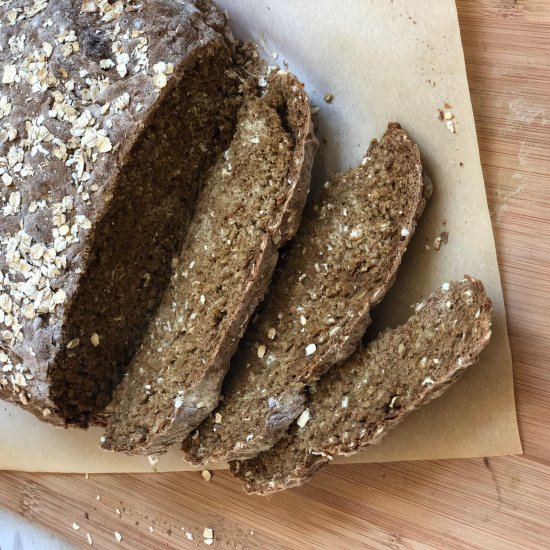 Super Easy Irish Brown Bread