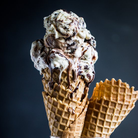 Mudslide Cookie Swirl Ice Cream