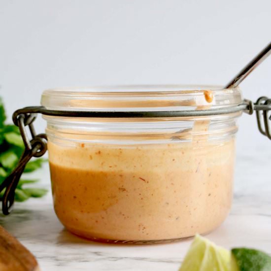 3 Ingredient Vegan Chipotle Mayo