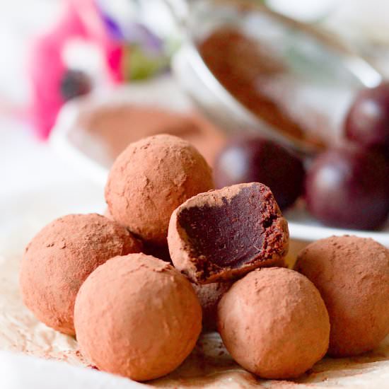 Chocolate Caramel Truffles