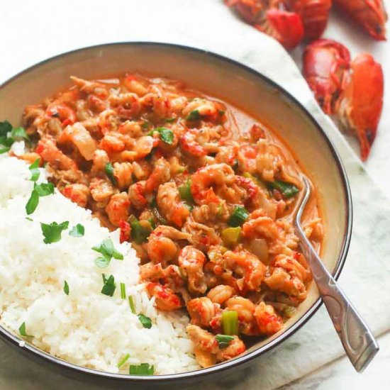 Crawfish Étouffée