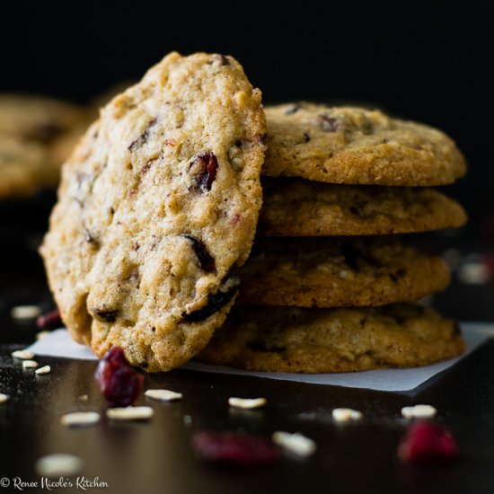 Cranberry Chocolate Oatmeal Cookies