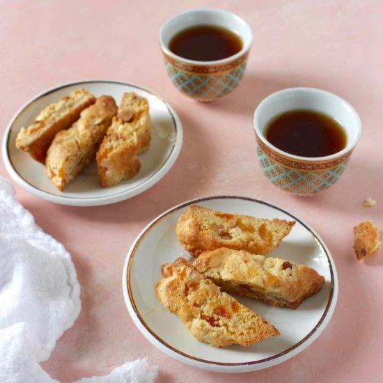 Amazing Apricot and Almond Biscotti