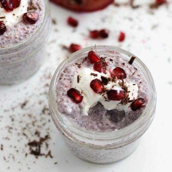 Pomegranate Chia Pudding