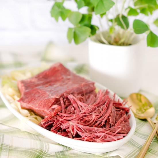 Pressure Cooker Corned Beef Brisket