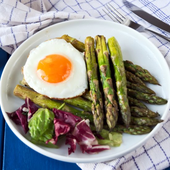 Roasted asparagus – Easter brunch