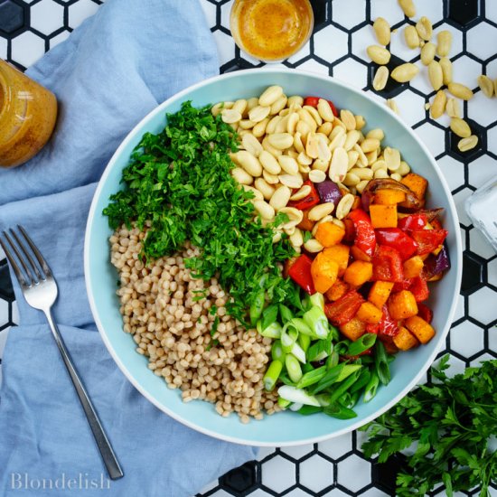 Roasted Vegetable Couscous Salad