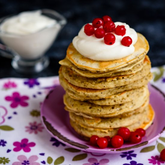 Poppyseed pancakes