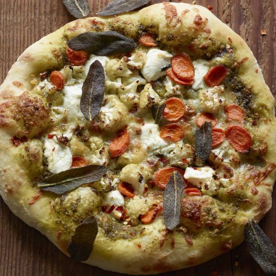 Roasted Vegetable Pizza