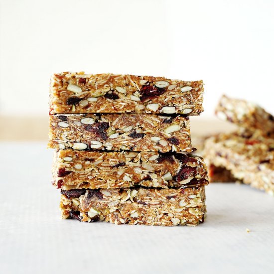 No Bake Muesli Bars