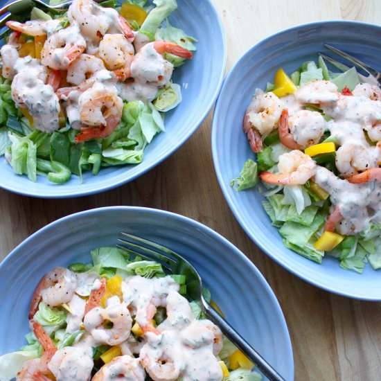 Throwback Shrimp Salad