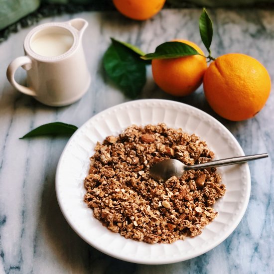 Spiced Orange & Almond Granola