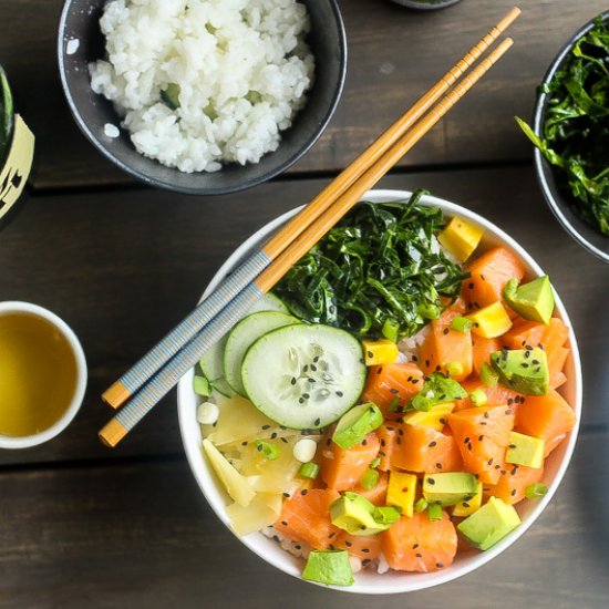 Salmon Poke Bowl