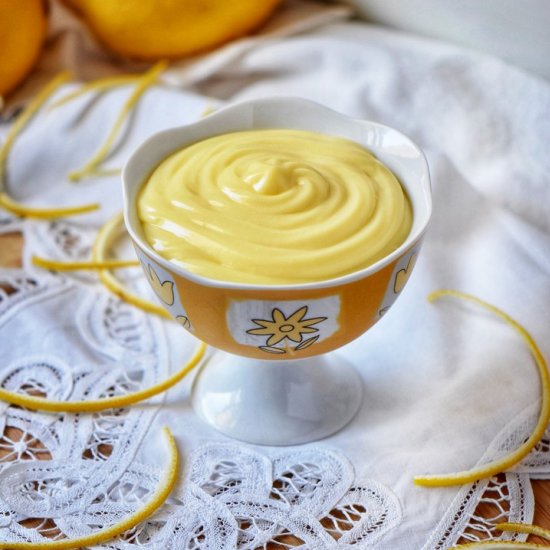 Italian Lemon Pastry Cream Recipe