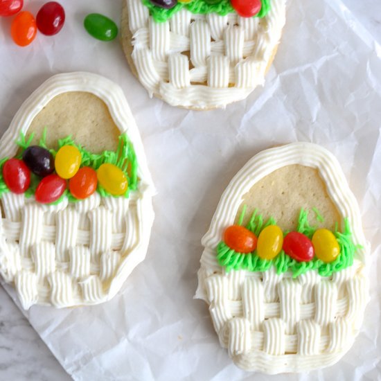 Easter Basket Cookies