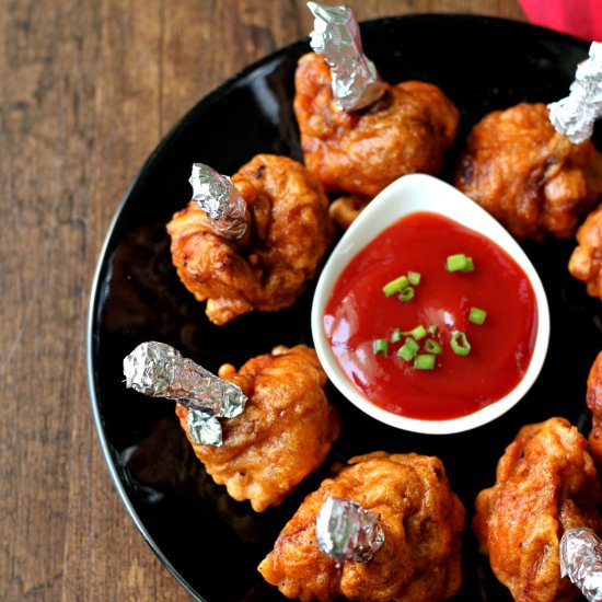 Chicken Lollipops ~ Indo-Chinese