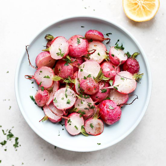 Roasted Radishes