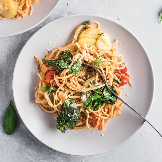 Simple Veggie Pasta