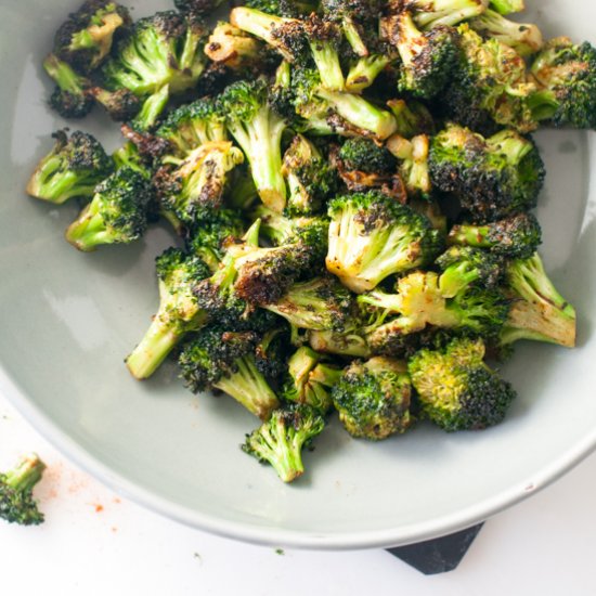 Charred Paprika Broccoli