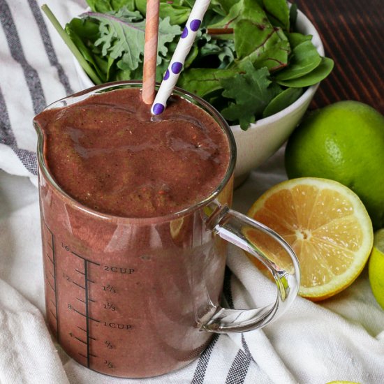 Paleo Sour Patch Berry Smoothie