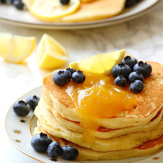 LEMON RICOTTA PANCAKES