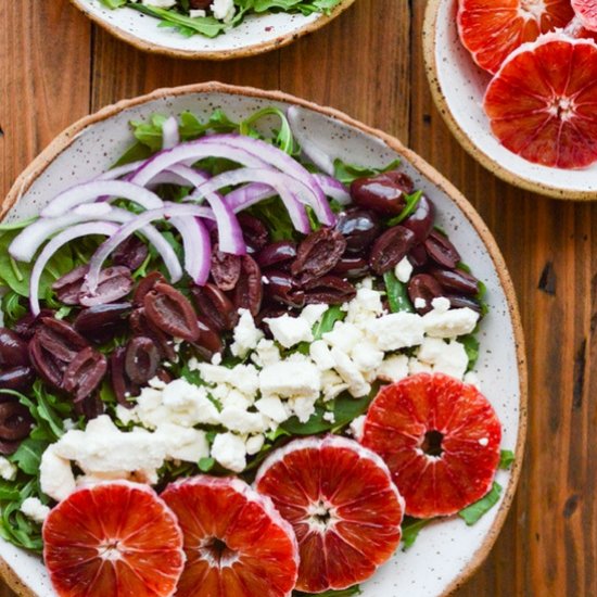 Blood Orange Arugula Salad