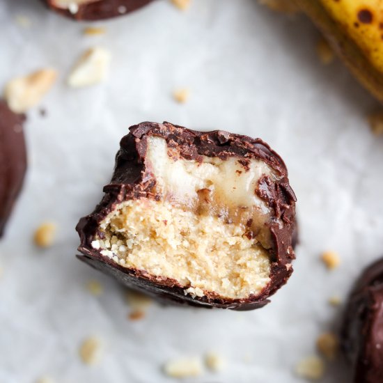 Chunky Monkey Twix Bites (vegan)