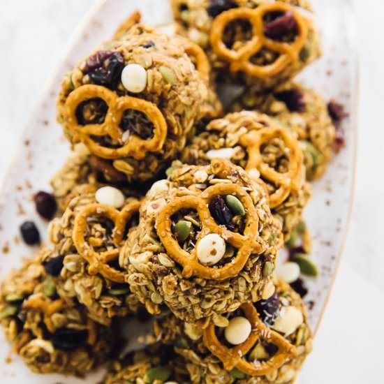 Vegan Chewy Trail Mix Cookies