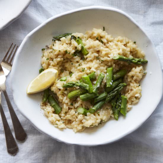 Asparagus and Parmesan Risotto