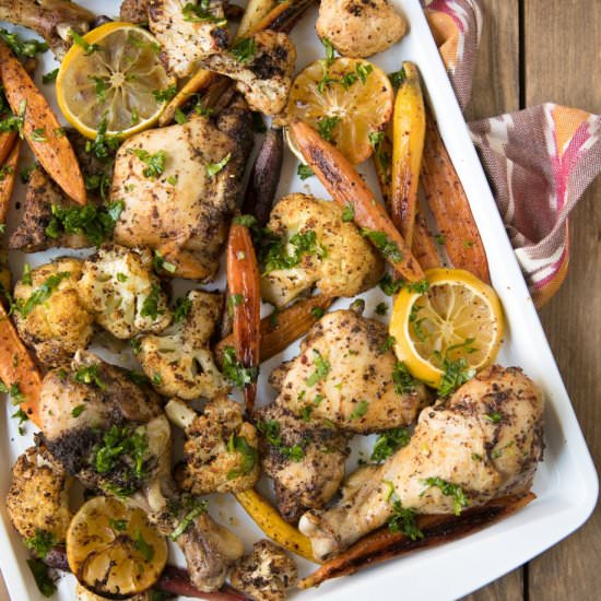 Sheet Pan Sumac Chicken