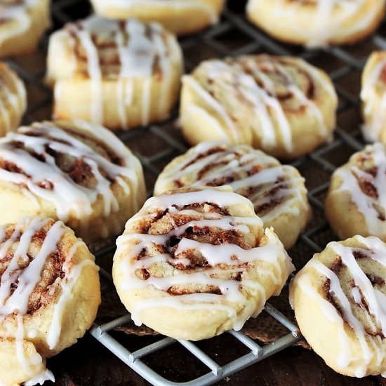 Cinnamon Roll Cookies