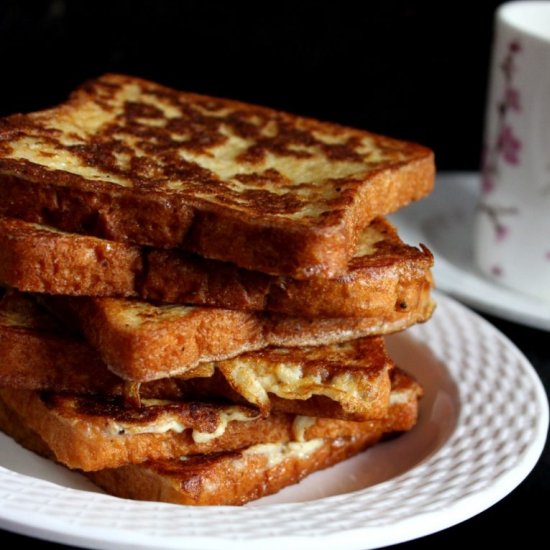 Egg Toast For Breakfast