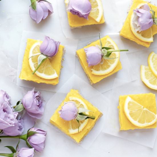 Quinoa Lemon Squares