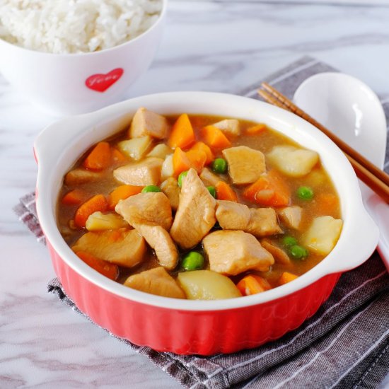 Chinese Chicken & Potato Stew